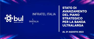 Online la relazione sullo stato di avanzamento del Progetto Nazionale Banda Ultralarga a cura di Infratel Italia con i dati aggiornati al 31 agosto 2023.