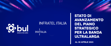 Online la relazione sullo stato di avanzamento del Progetto Nazionale Banda Ultralarga a cura di Infratel Italia con i dati aggiornati al 30 aprile 2023.