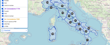 Un nuovo strumento interattivo per la conoscenza dei dati delle infrastrutture della rete Infratel e della rete in concessione ad Open Fiber.
