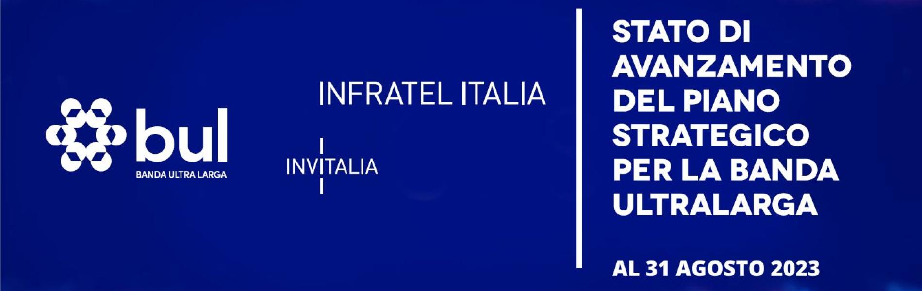 Online la relazione sullo stato di avanzamento del Progetto Nazionale Banda Ultralarga a cura di Infratel Italia con i dati aggiornati al 31 agosto 2023.