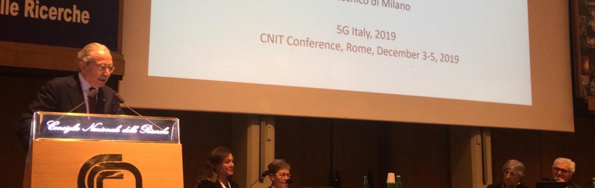Il Presidente di Infratel Italia, Maurizio Decina e l'Amministratore delegato, Domenico Tudini, speaker della prima giornata del convegno “5G Italy –The Global Meeting in Rome”