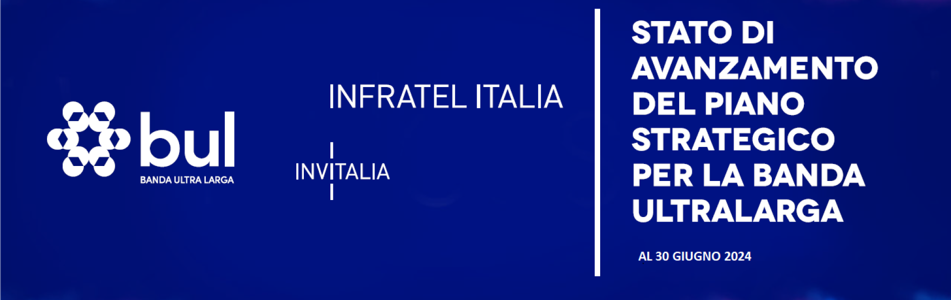 Online la relazione sullo stato di avanzamento del Progetto Nazionale Banda Ultralarga a cura di Infratel Italia con i dati aggiornati al 30 giugno 2024.