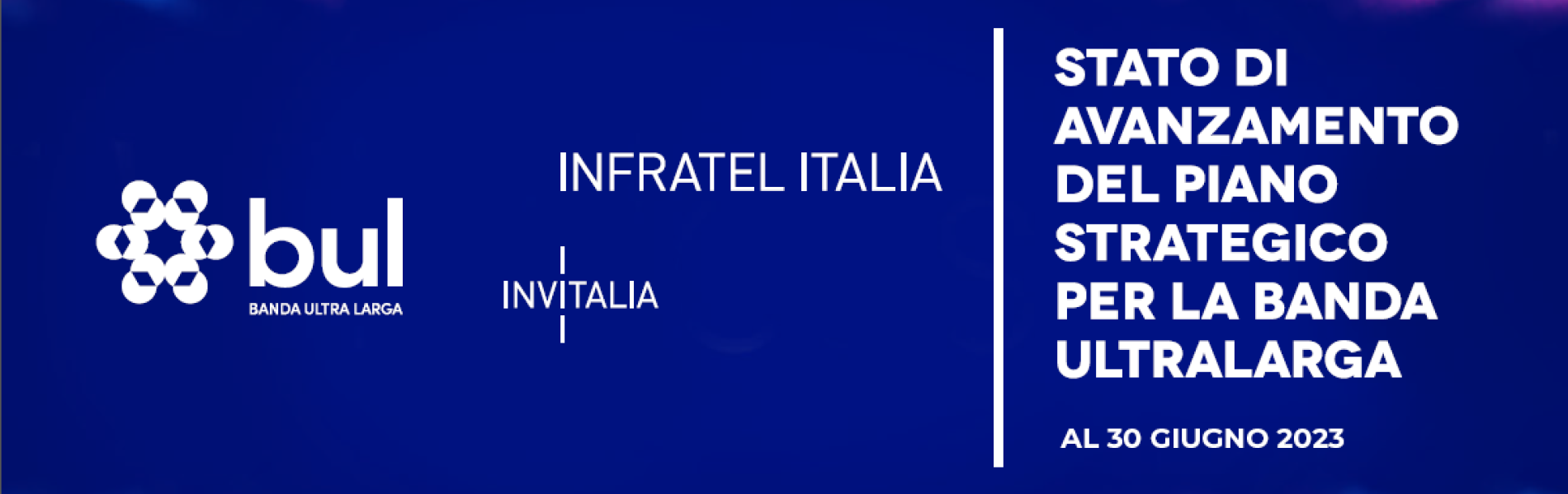 Online la relazione sullo stato di avanzamento del Progetto Nazionale Banda Ultralarga a cura di Infratel Italia con i dati aggiornati al 30 giugno 2023.