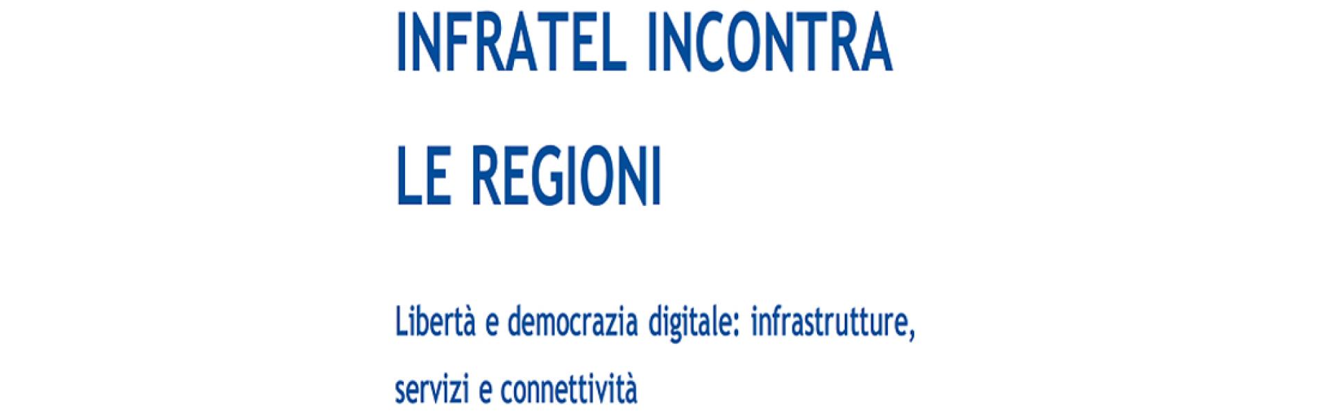 infratel incontra le regioni