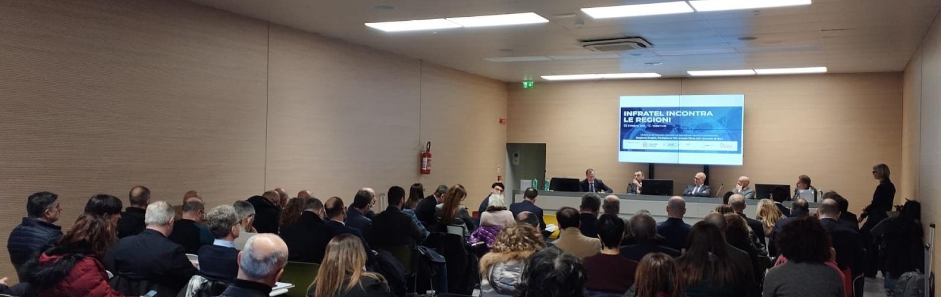Infratel incontra le Regioni -Puglia